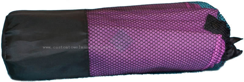China Bulk Custom Sport Towel Travel microfiber cloth 80 polyester 20 polyamide Supplier for Holland Netherlands Brazil